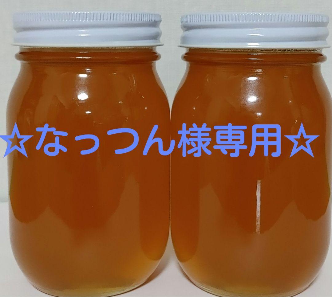 ☆なっつん☆600g×10本　日本蜜蜂の蜂蜜[地蜜(山蜜)]天然100%