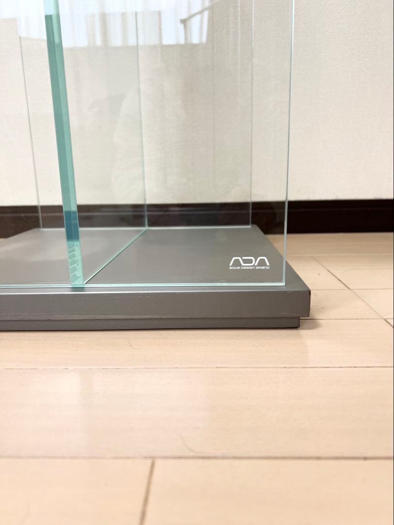 引き取り限定ADAキューブキャビネットクリア+木製ベースW300×D300用 ①