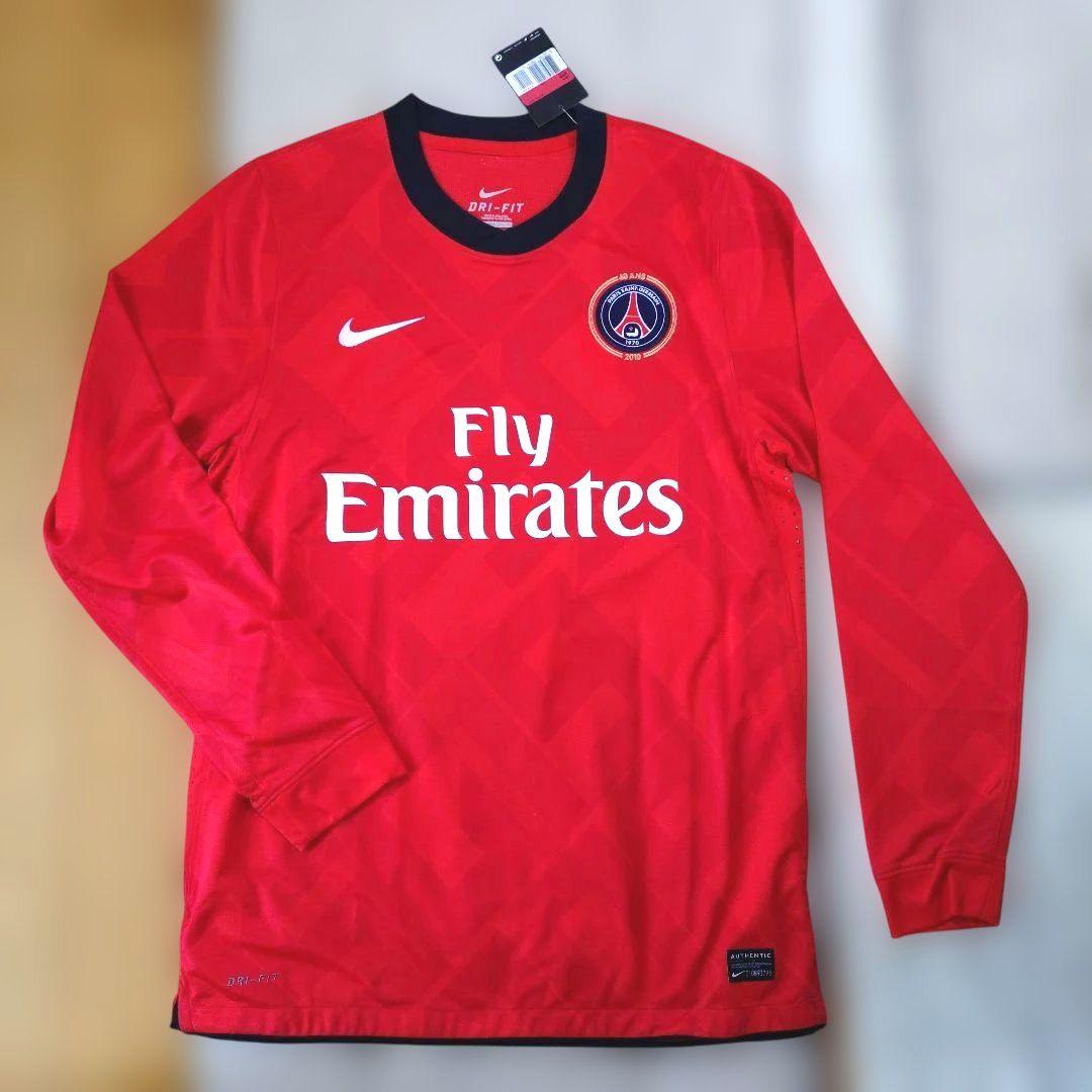 未使用 長袖！【PARIS SAINT-GERMAN】40周年 2010（H）