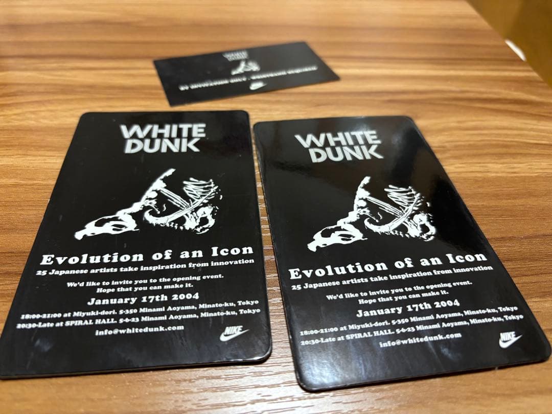 NIKE ナイキ　white dunk リストバンド