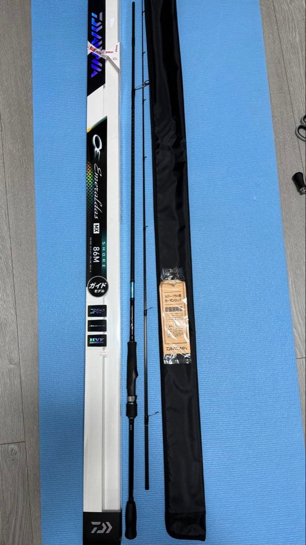 Daiwa エメラルダス エギングロッド ＭＸ８６Ｍ・Ｎ箱付き美品