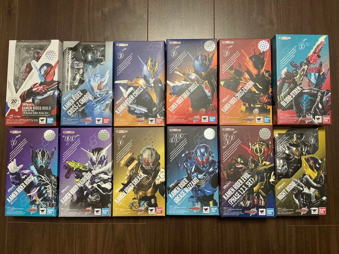 S.H.Figuarts 仮面ライダービルドまとめ売り12点