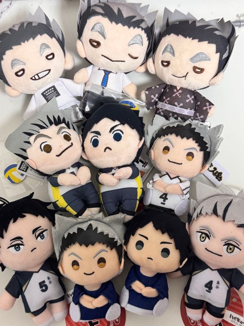 ハイキュー　木兎光太郎　赤葦京治　ぬいぐるみ　指の上　まとめ売り