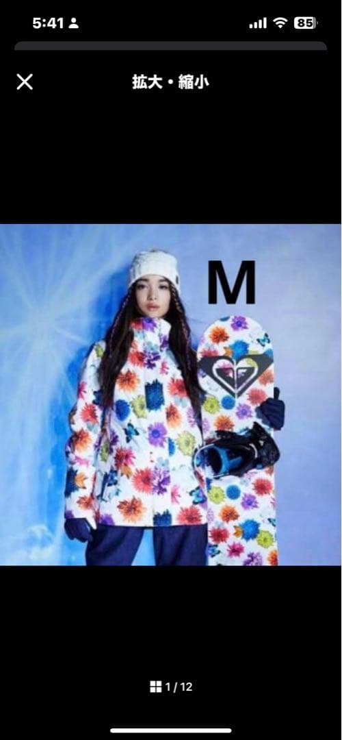 り様探し中です レア　ロキシー　スノーボードウェア 女性用　蜷川実花　コラボ