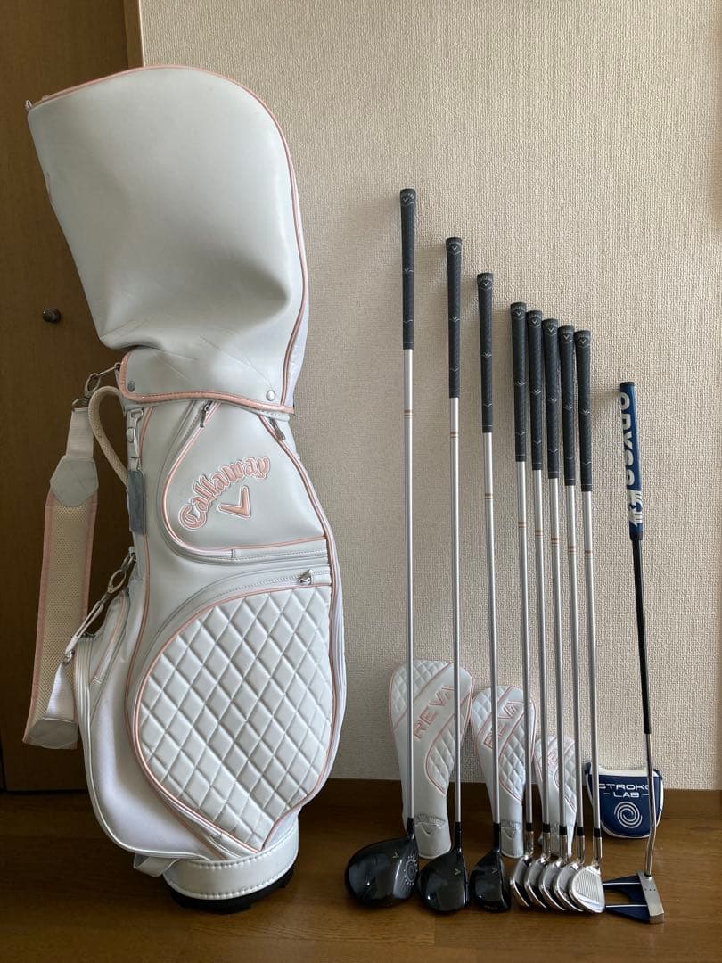HANA&HINA様用 キャロウェイREVA ゴルフクラブ 9本セット バッグ付