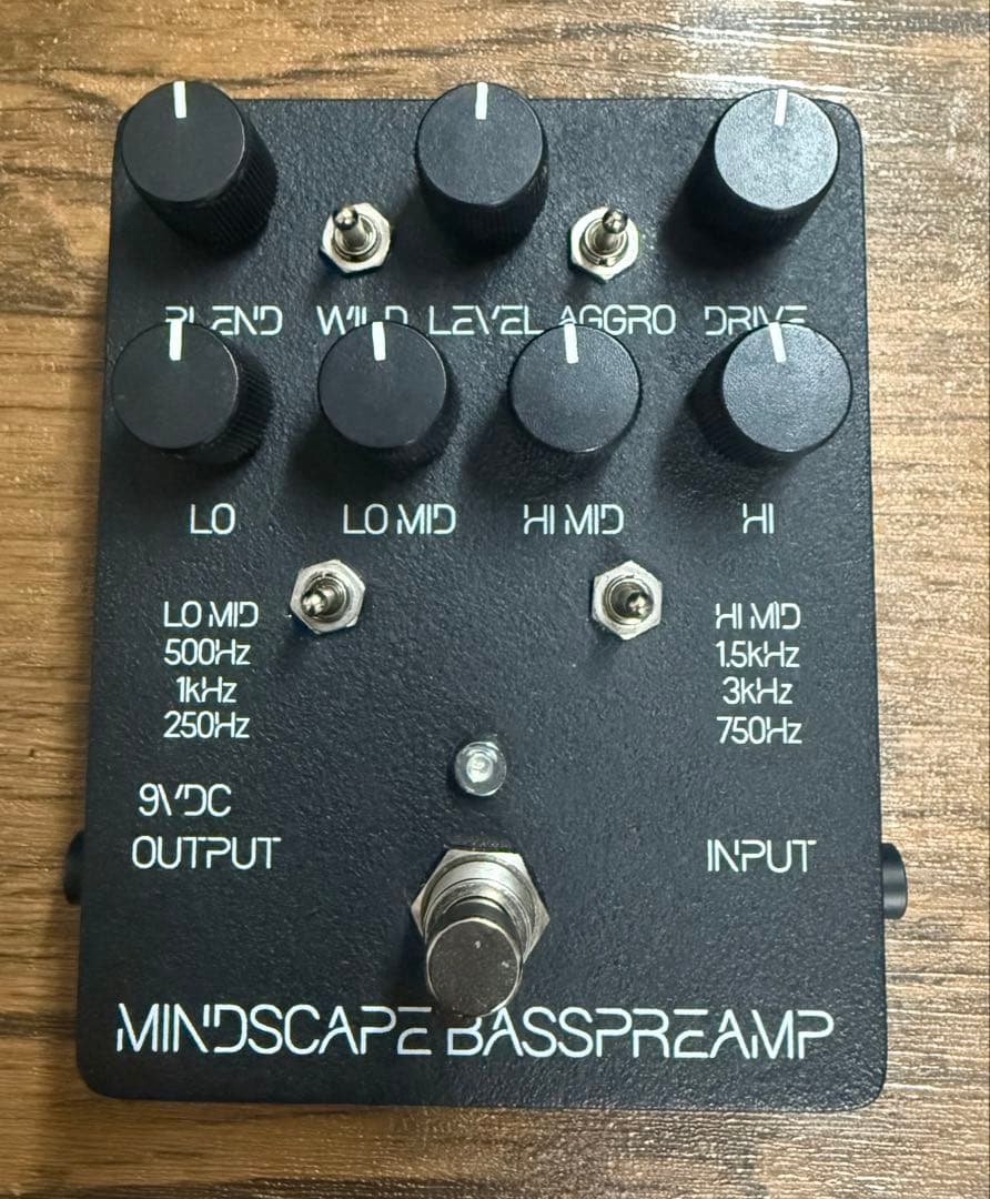 MINDSCAPE BASS PREAMP ベース用プリアンプエフェクター