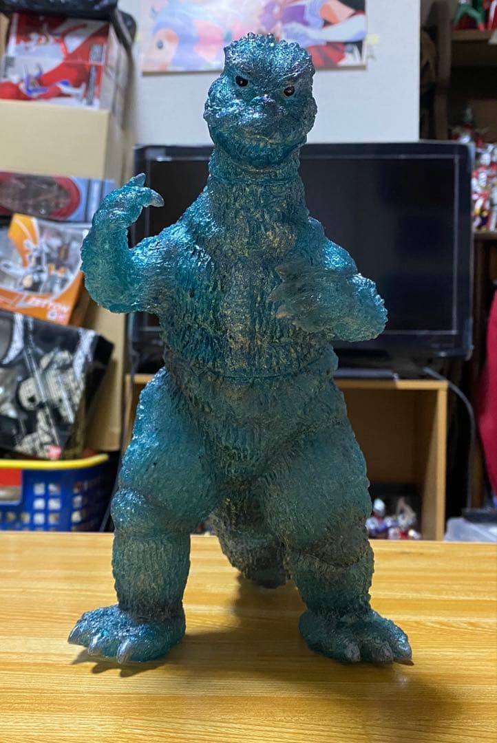 ゴジラ(1974) ソフビキット てんつく工芸 墓場の画廊 開封済み