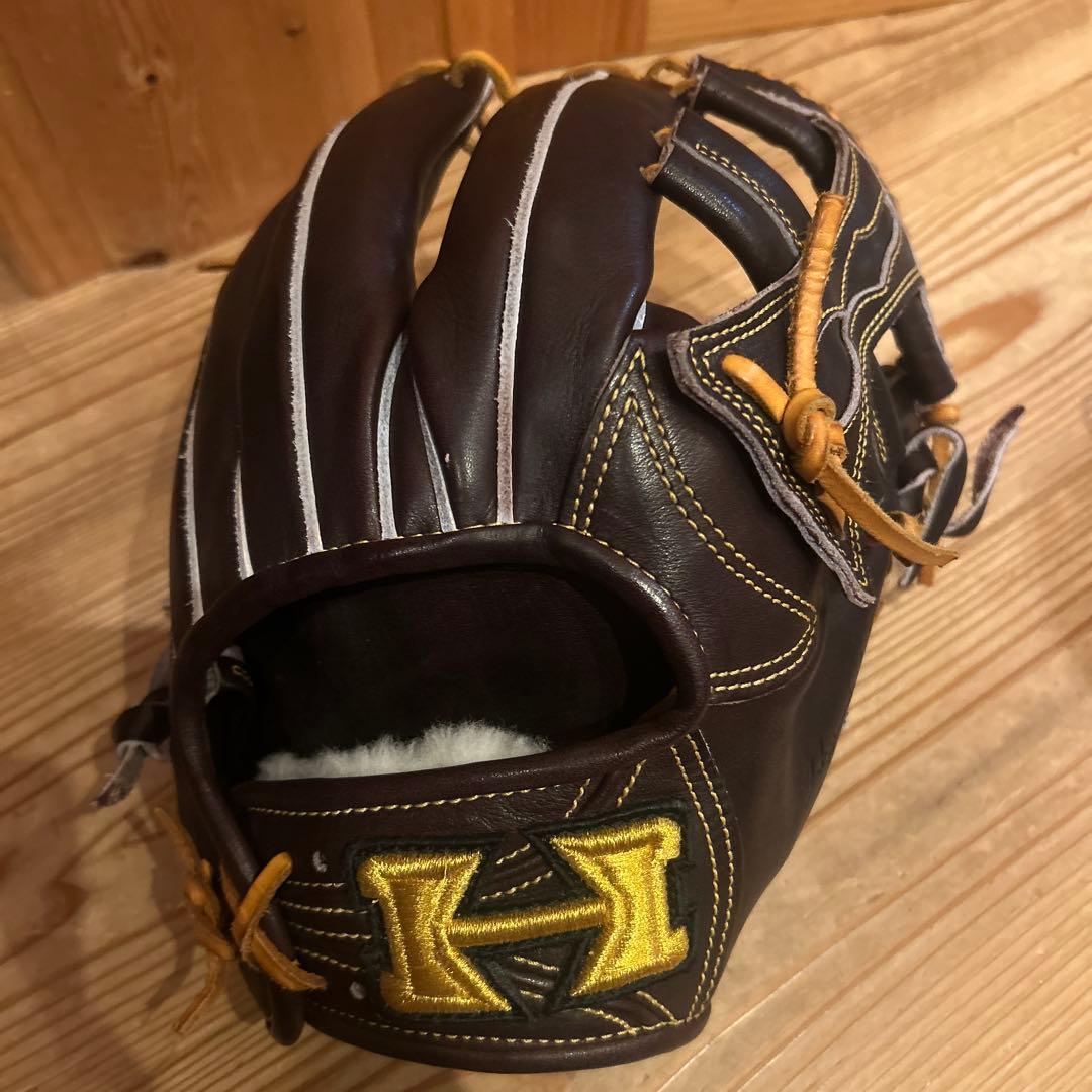 最終値下げ！ハイゴールド硬式グローブ ダークブラウン