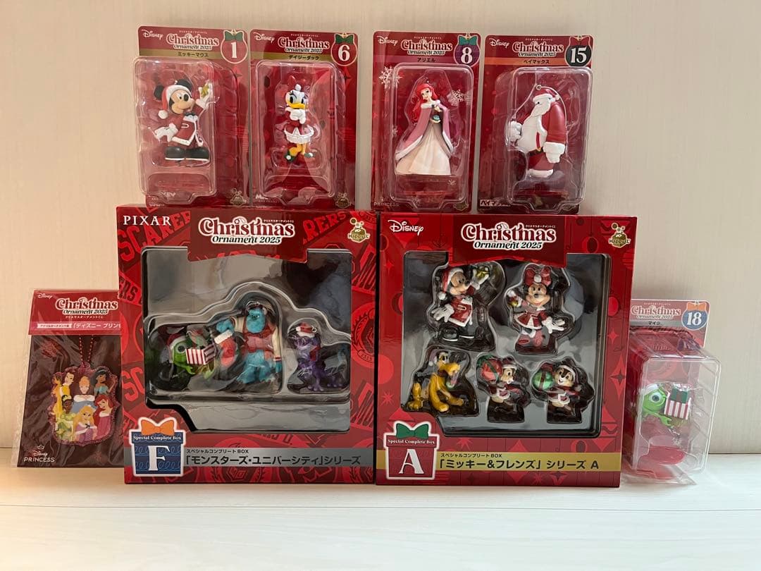 Disney Christmas 2025 フィギュアセット