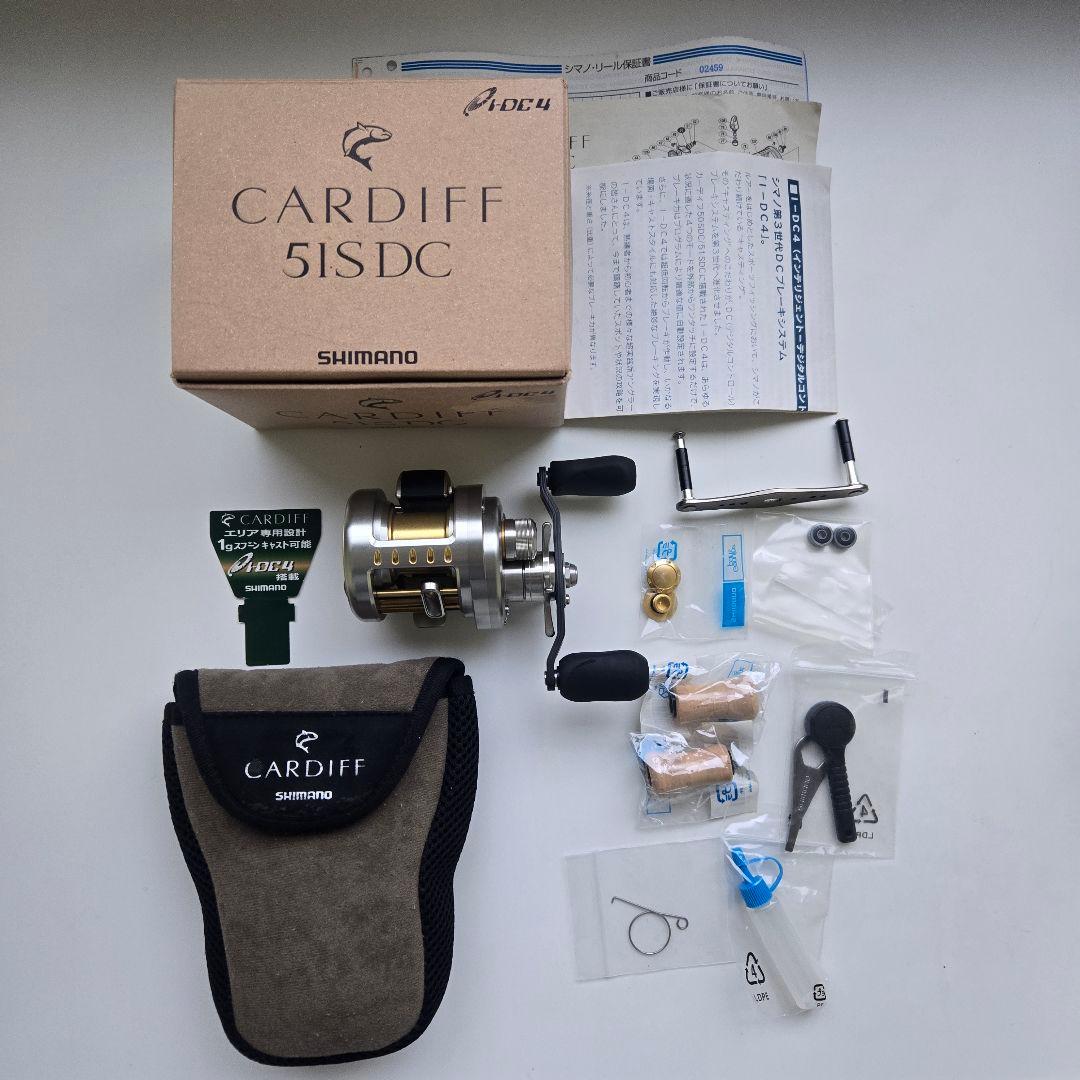 【希少】SHIMANO CARDIFF 5ISDC リール