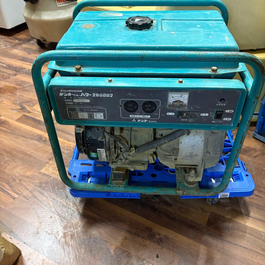 関東東北送料無料　中古品 DENYO デンヨー 発電機 GA-2605u2