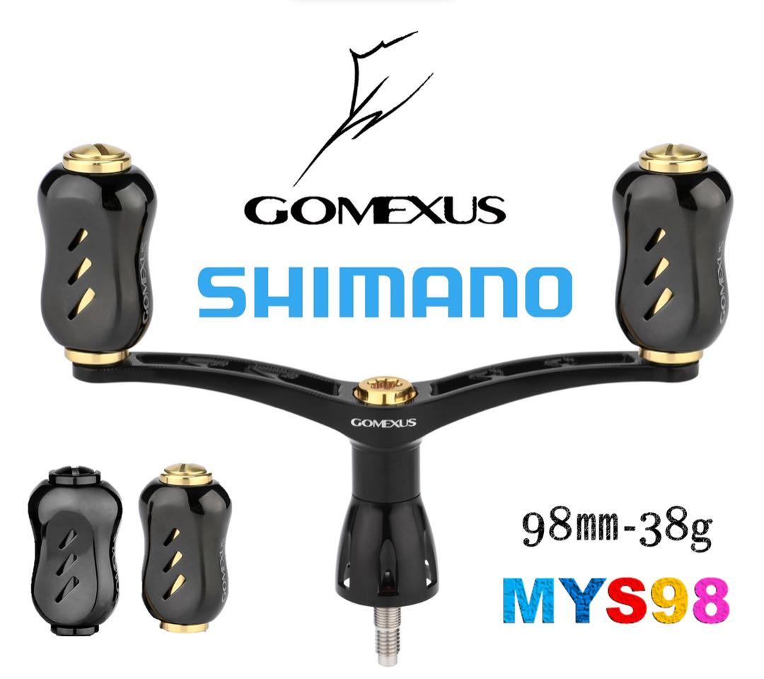 ゴメクサス 98mm チタン製　ダブルハンドル　ヴァンキッシュ　ツインパワー