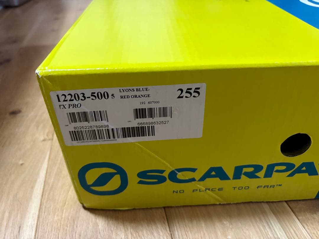 テレマークブーツ　SCARPA TX PRO 255