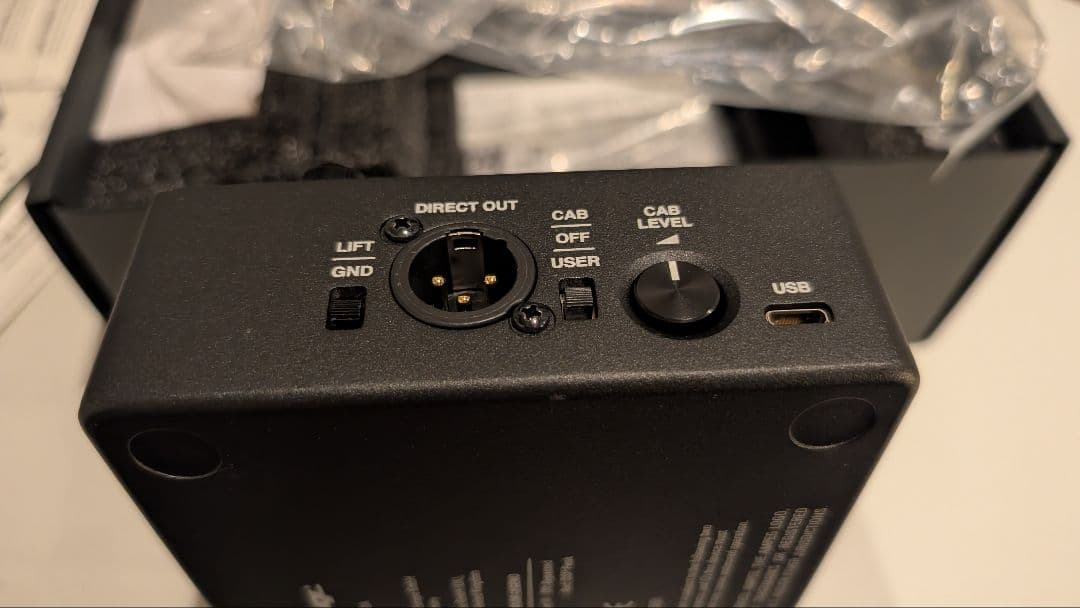 Ampeg SGT-DI ベースプリアンプ エフェクター