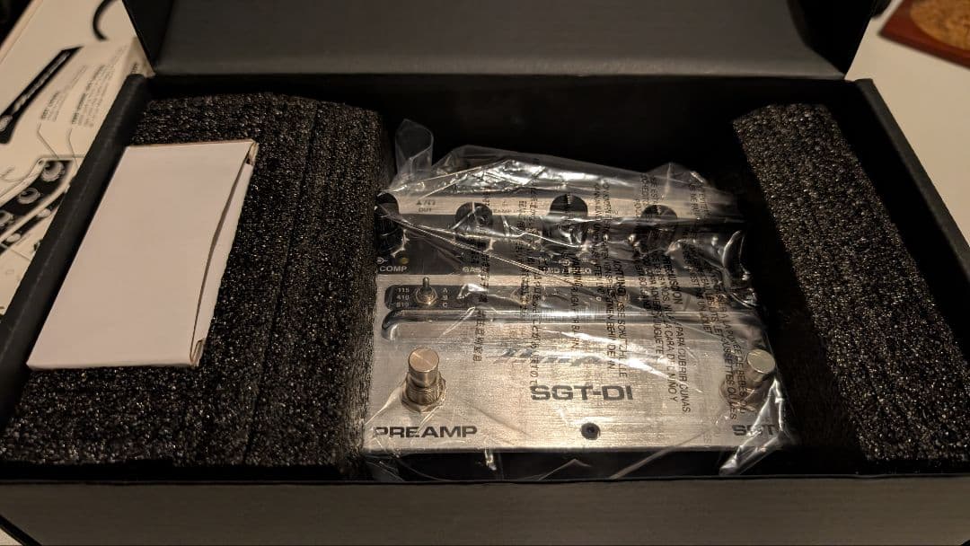 Ampeg SGT-DI ベースプリアンプ エフェクター