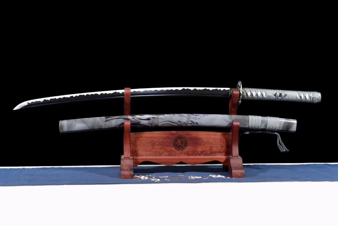 【天魔武士】古兵器 刀装具 日本刀　模造刀 居合刀 武士道 鑑賞用 美術刀