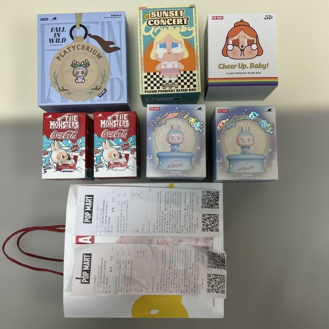 【レシート付き 格安】POP MART セット売り ラブブ cry baby