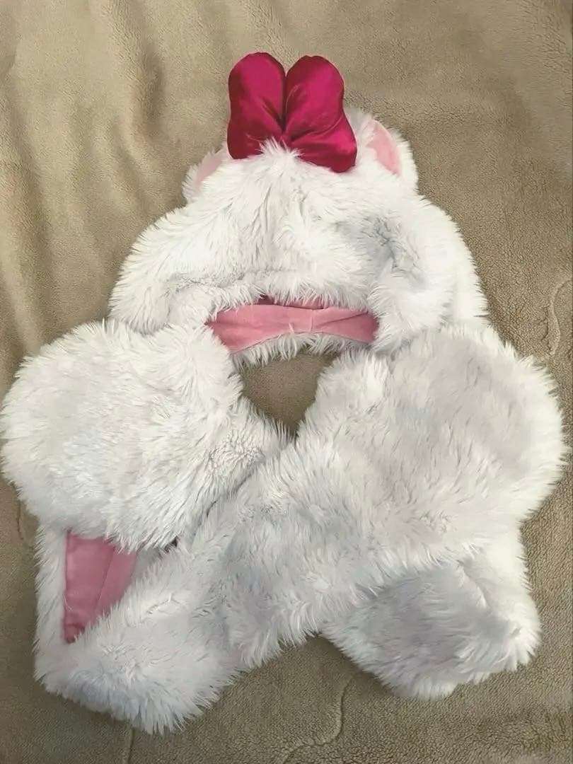 ディズニー マフラーキャップ マリーちゃん ファンキャップ マリー