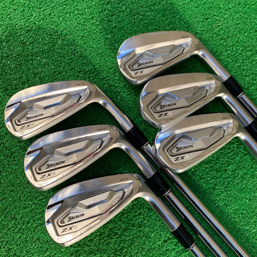 名器! スリクソン ZX5 MK2 アイアン 6本セット
