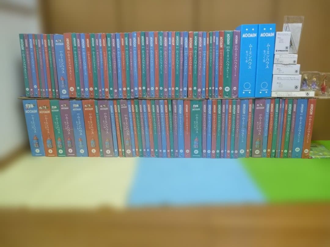 【ムーミンハウス 全巻(100巻)セットDeAGOS】未開封、ムーミン生誕80年