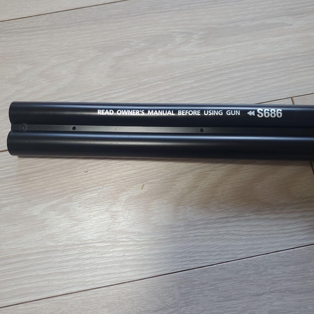 ショットガン風おもちゃ銃S686 エアガン 排莢再現 二連射