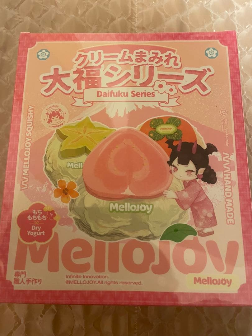 【未開封】Mellojoy スクイーズ　大福　mellojoy メロジョイ