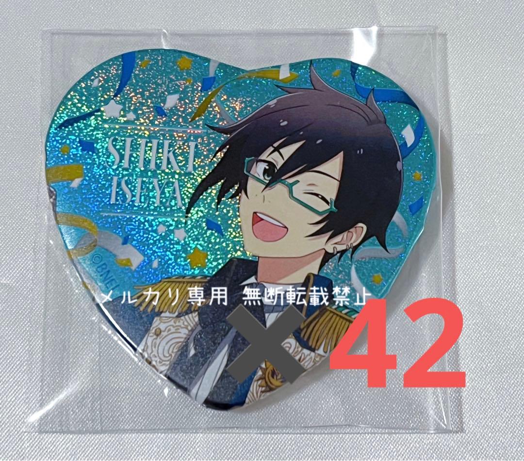 SideM 伊瀬谷四季 キャラバッジコレクション ハート缶