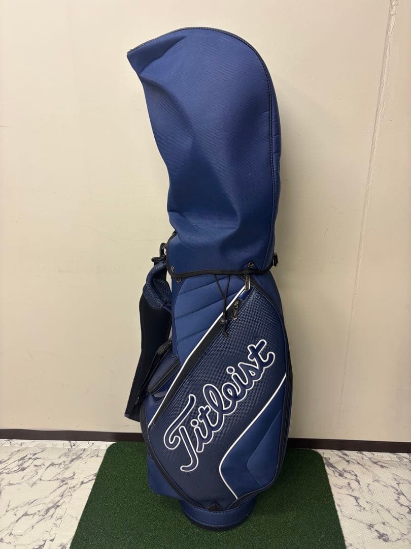 Titleist キャディバッグ 青