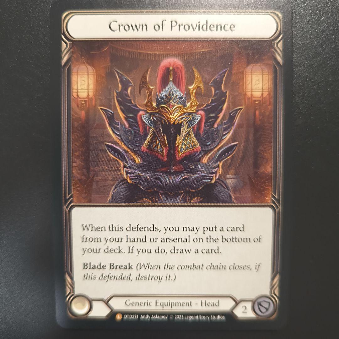 英語NF Crown of providence 天命の王冠 FAB