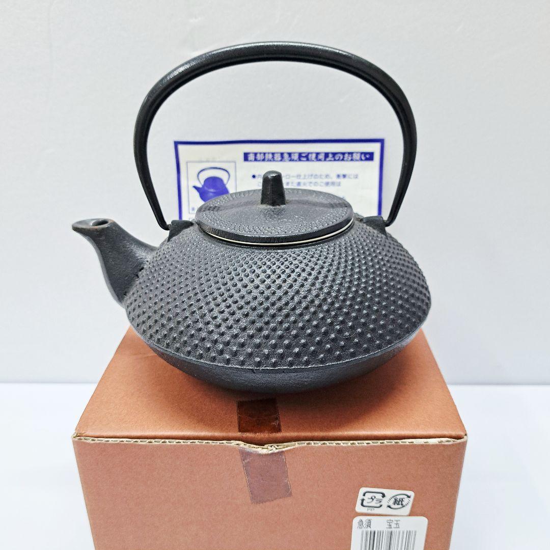 南部鉄器急須　池永鉄工　ホーロー仕上げ