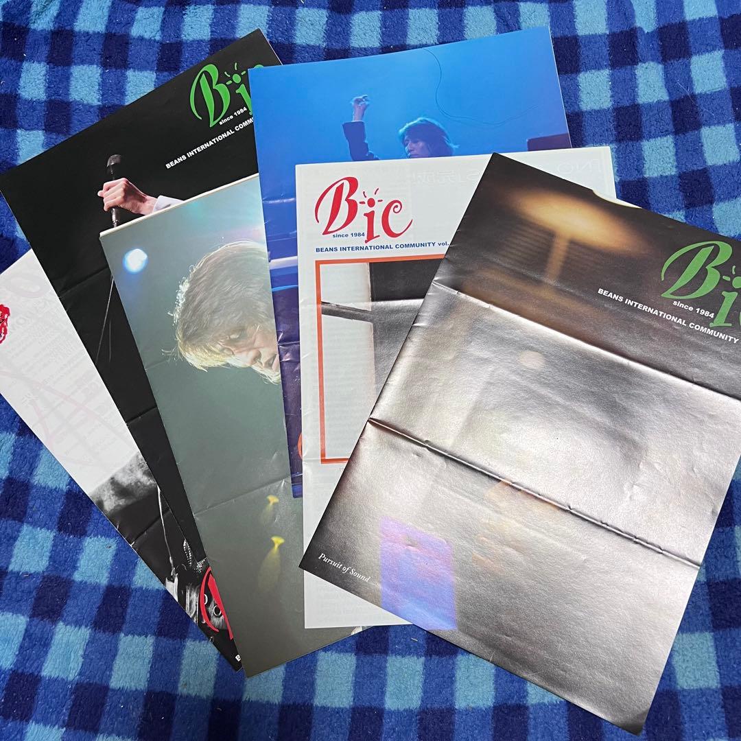 角松敏生　ファンクラブ会報63部&カレンダー5部他チラシ、ファイル