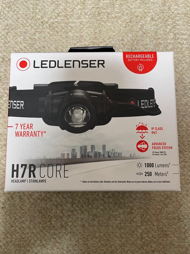 LEDLENSER H7R CORE ヘッドランプ新品未使用品