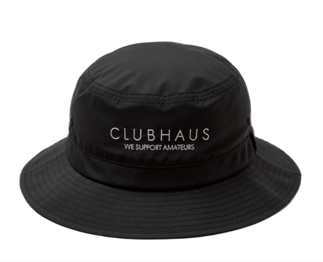 新品！Clubhaus クラブハウス　ハット　黒