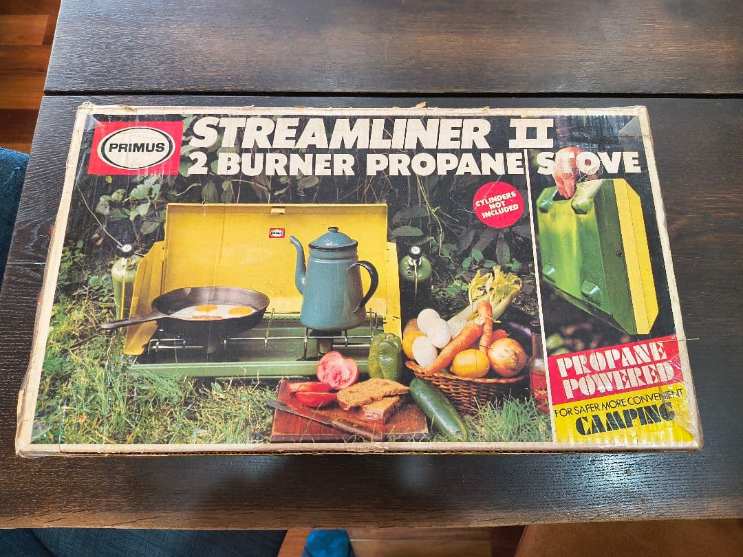 PRIMUS 2バーナー vintage STREAMLINERⅡ！！