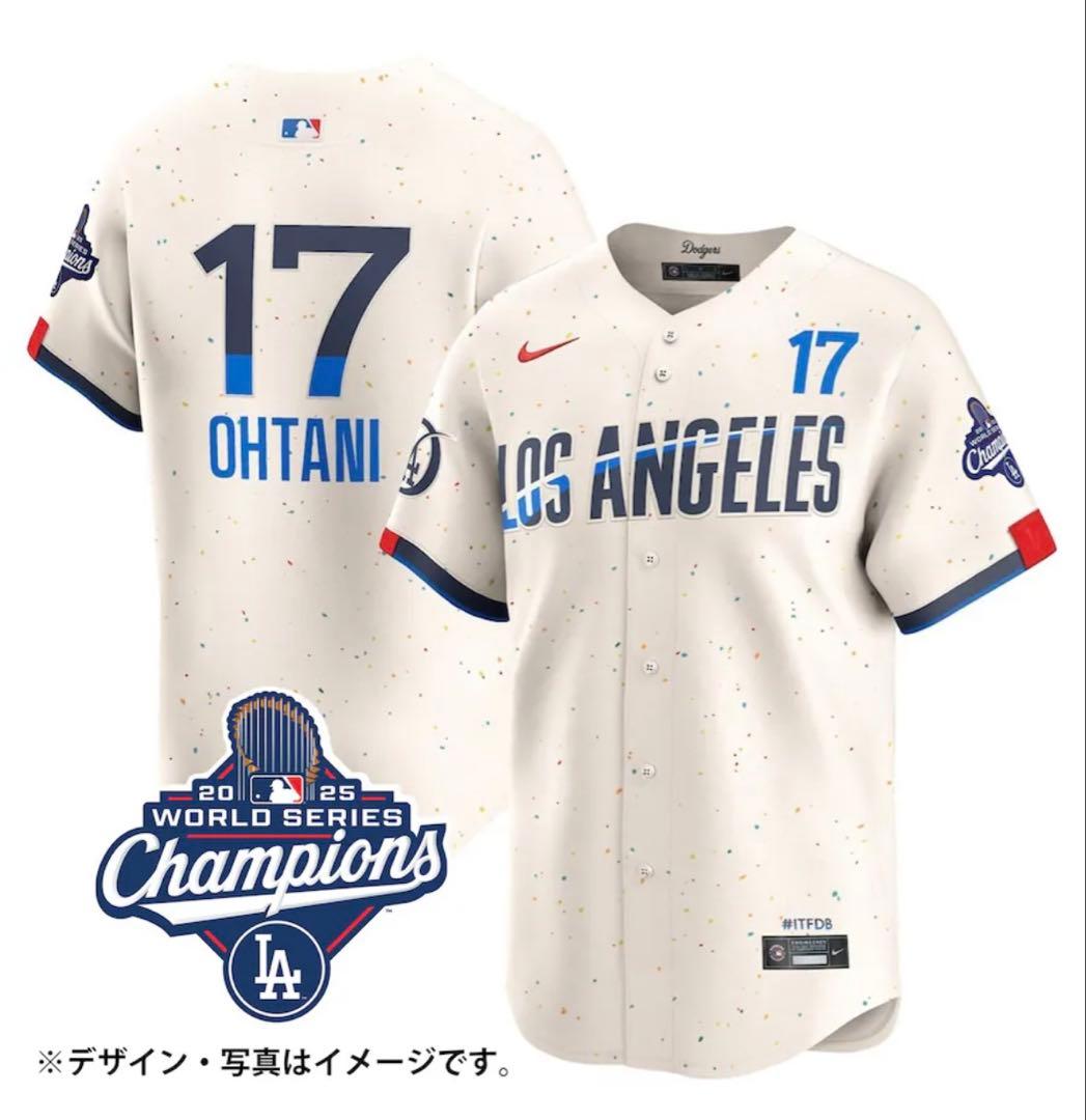 NIKE ドジャース 大谷翔平 ユニフォーム シティコネクト ワールドシリーズＬ