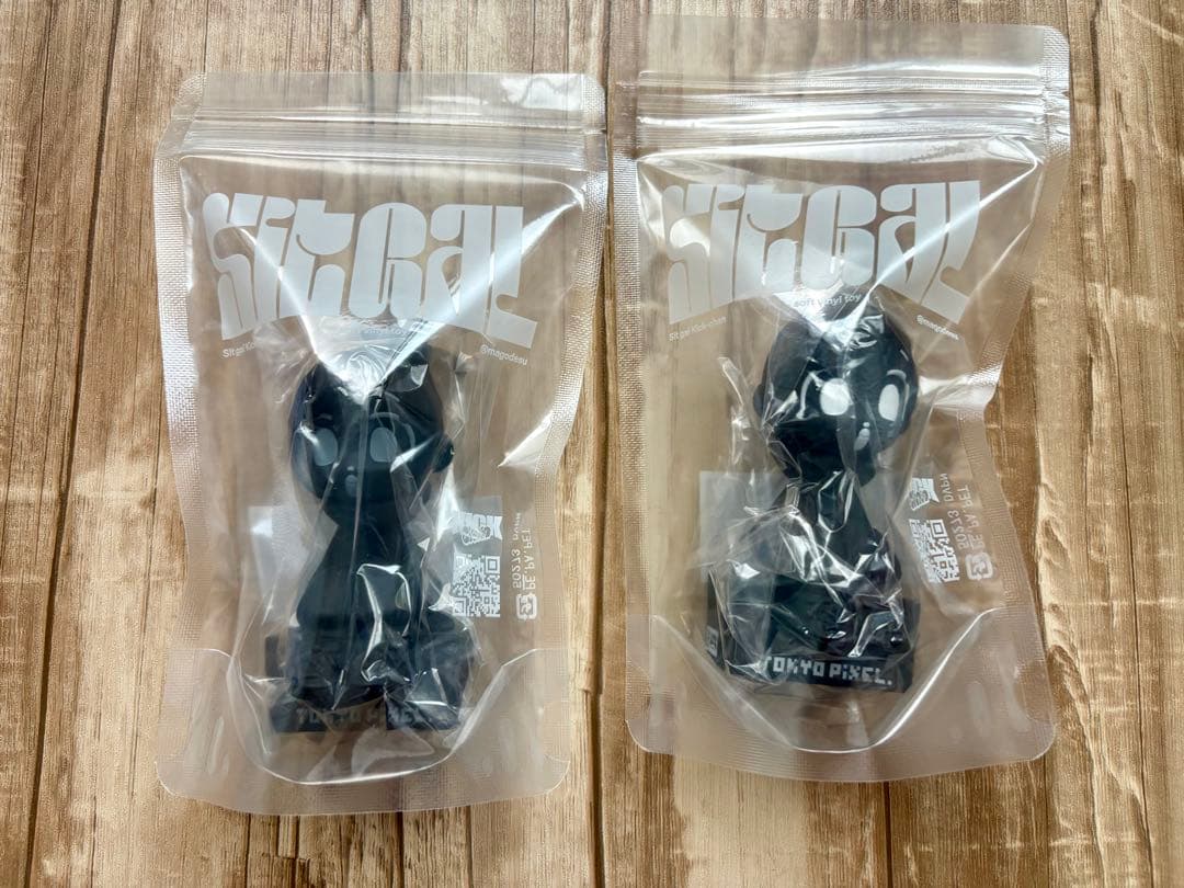 PiXEL BLACK KICKちゃんソフビ TOKYO PiXEL 2個セット