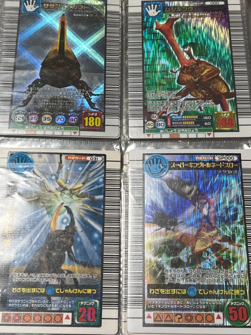 ムシキング  所持カード集