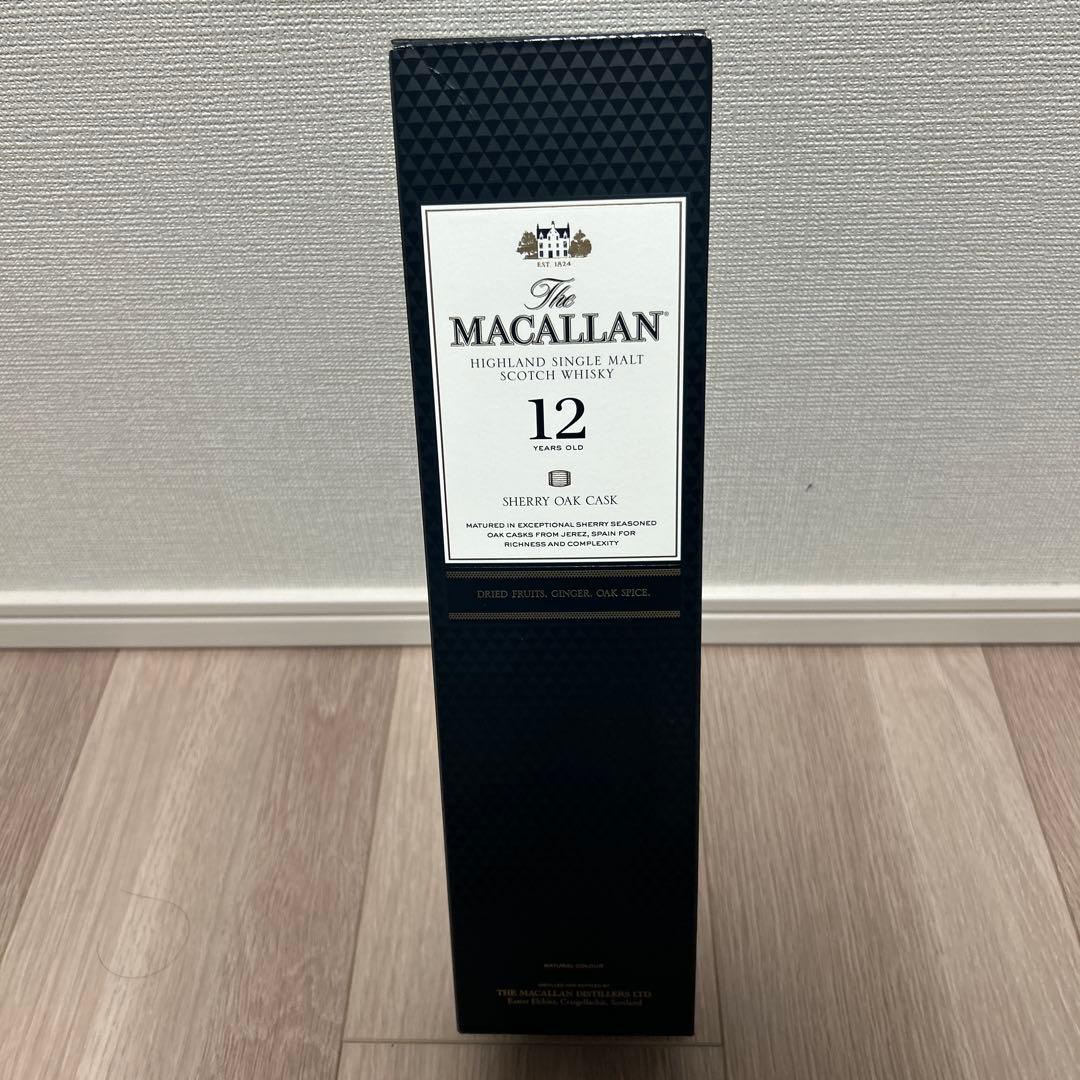 【新品未開封】Macallan 12Year OldSherryOak Cask