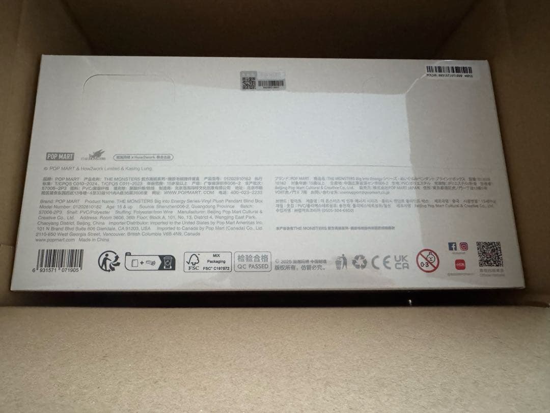 新品未開封シュリンク付ラブブ Big into Energy アソートボックス