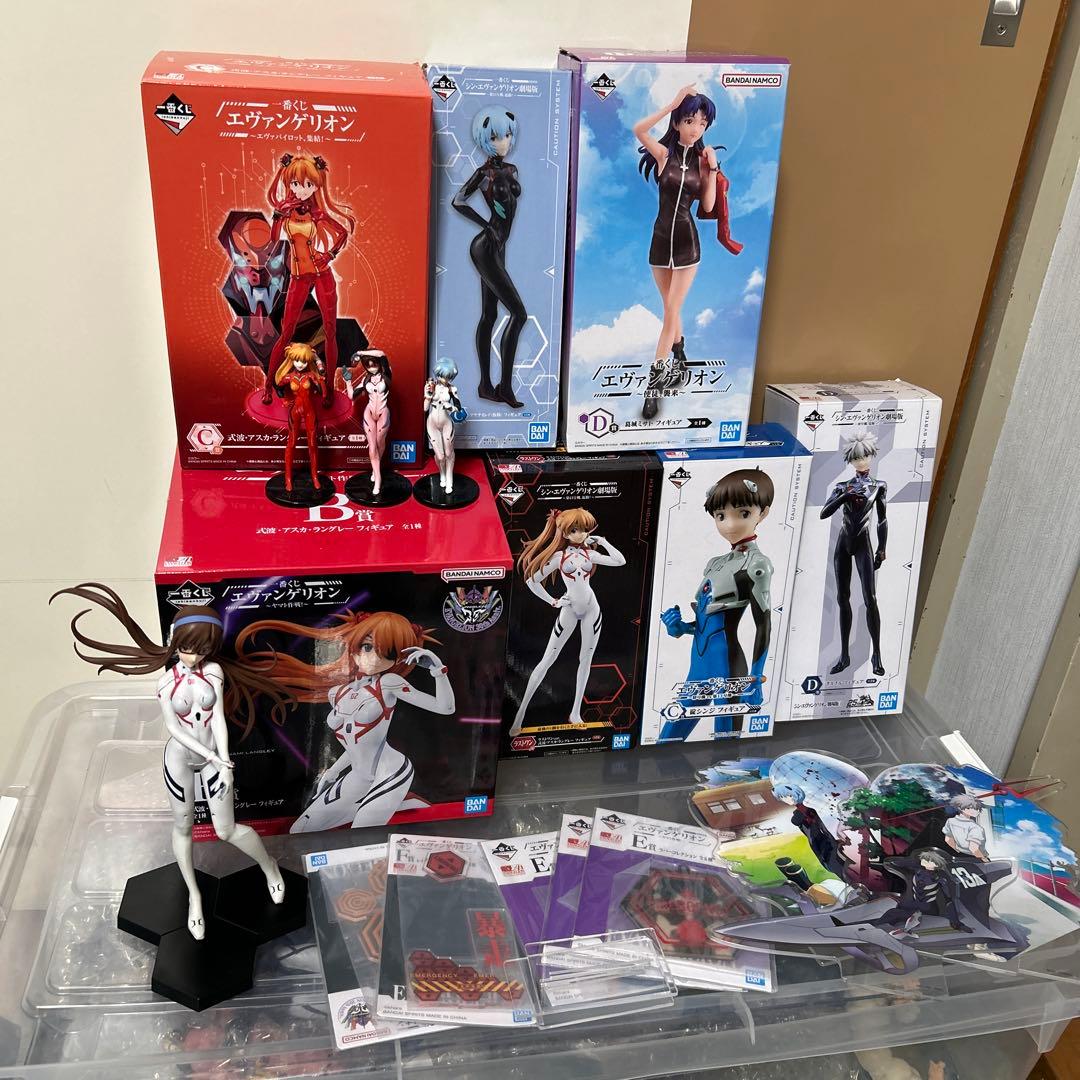 エヴァンゲリオン フィギュア 11体 その他グッズまとめ売り 一番くじ