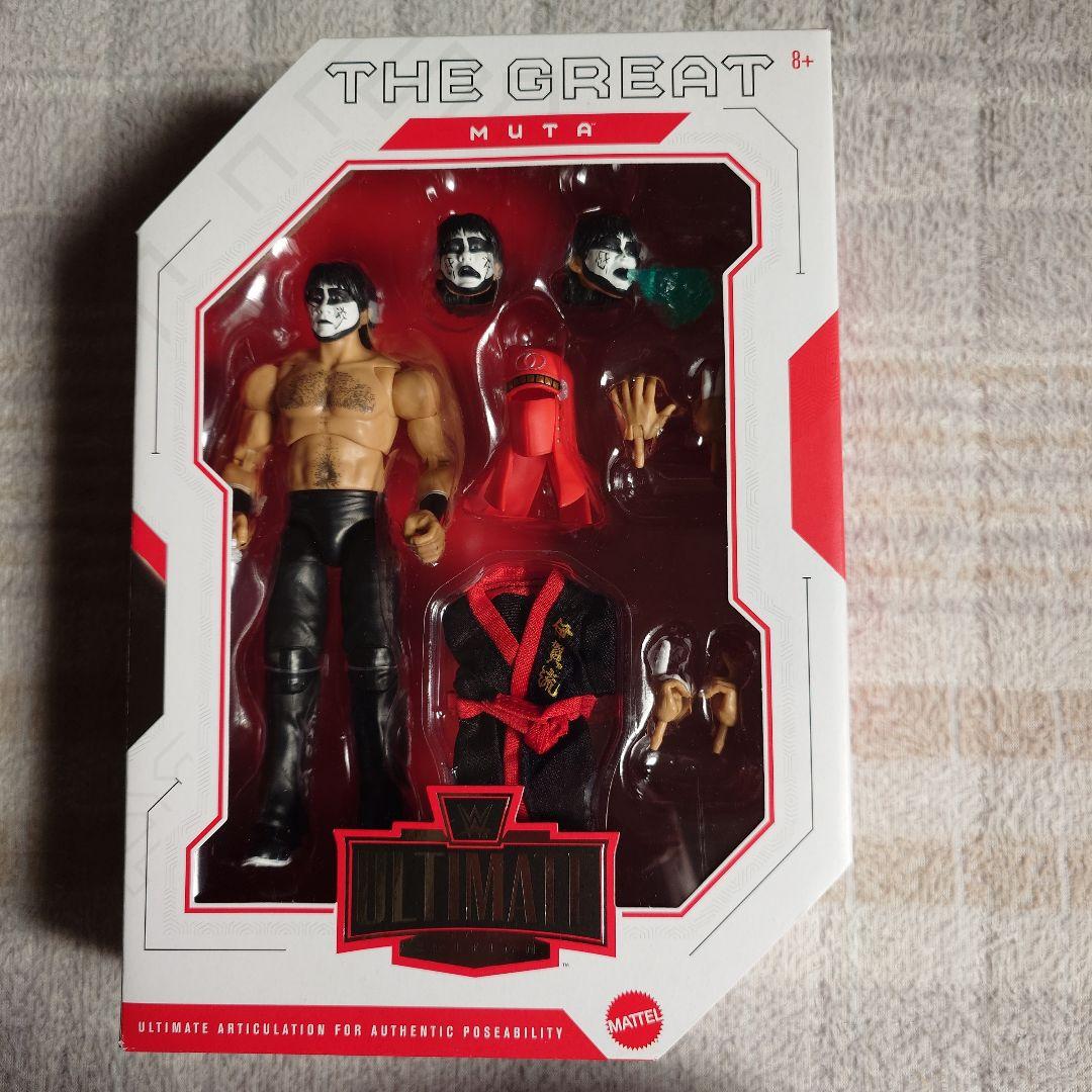 WWE WCW グレート・ムタ　マテル　白