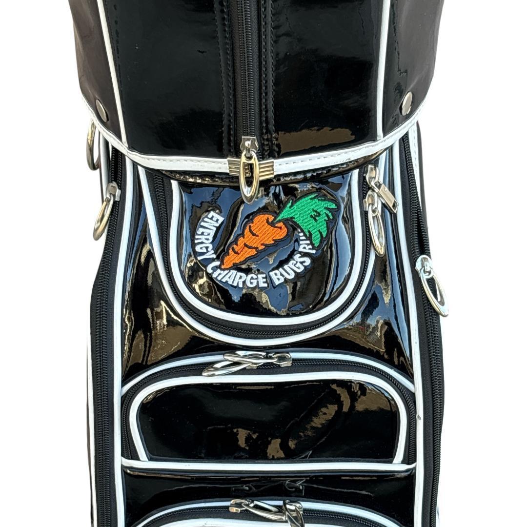 BUGS BUNNY ゴルフキャディバッグ エナメルブラック [希少]