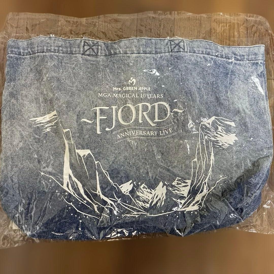 ミセスグリーンアップル　フィヨルド　デニムバッグ