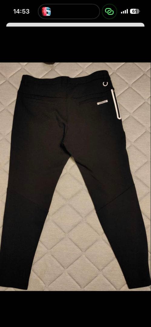 JACK BUNNY メンズパンツ サイズ6 ブラック