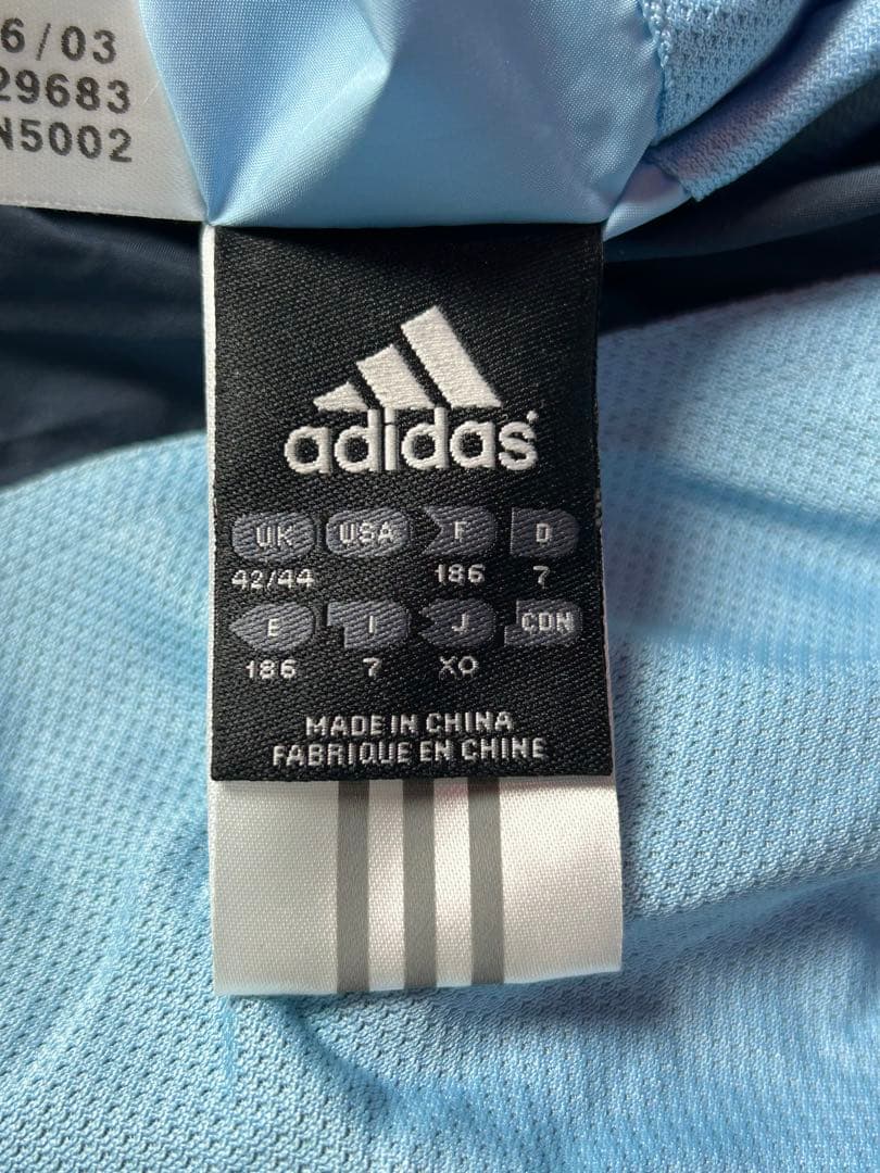 adidas レアル・マドリード　ハーフジップ　サッカーウェア　ネイビー　XO