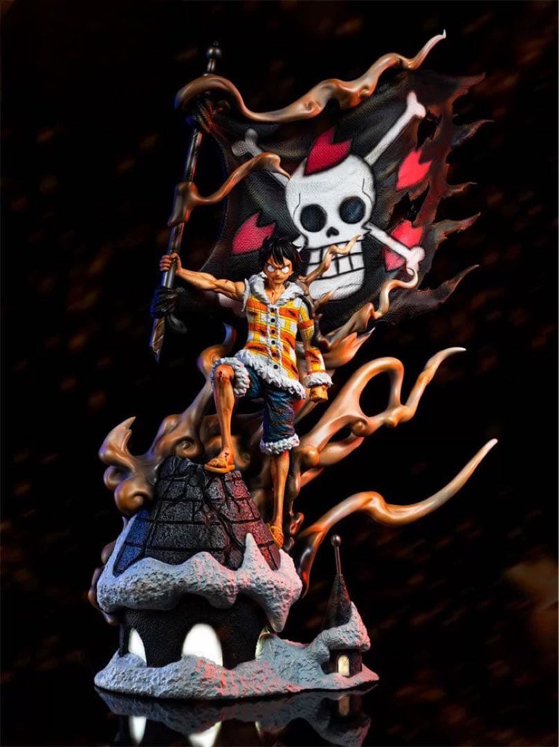 【新品】ワンピース ルフィ 信念の象徴 フィギュア ガレージキット