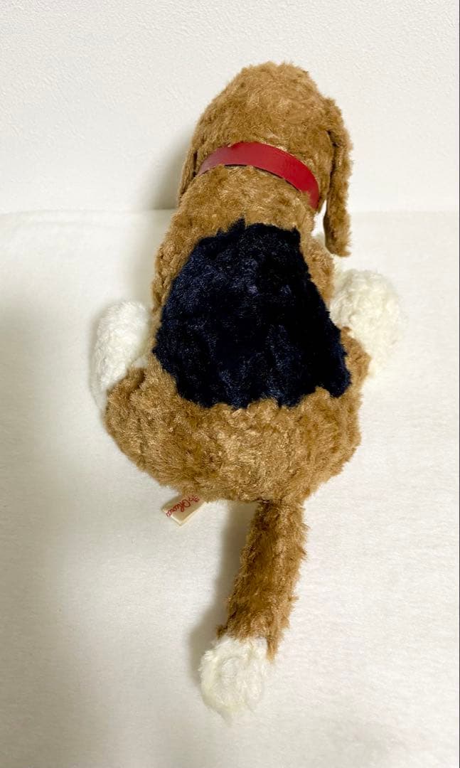 OHARA ビークル犬　ぬいぐるみ　赤い首輪　レトロ　ビンテージ