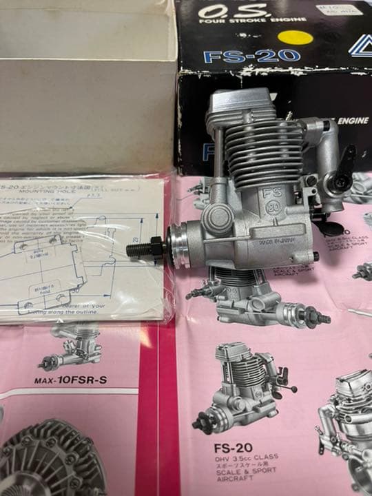 OS FS-20 4サイクルエンジン