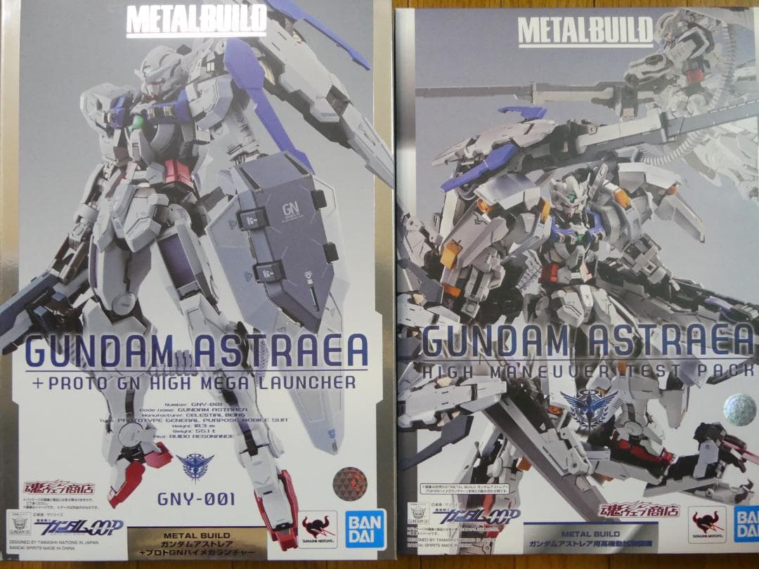 メタルビルド ガンダムアストレアプロトGNランチャー＋高機動試験装備