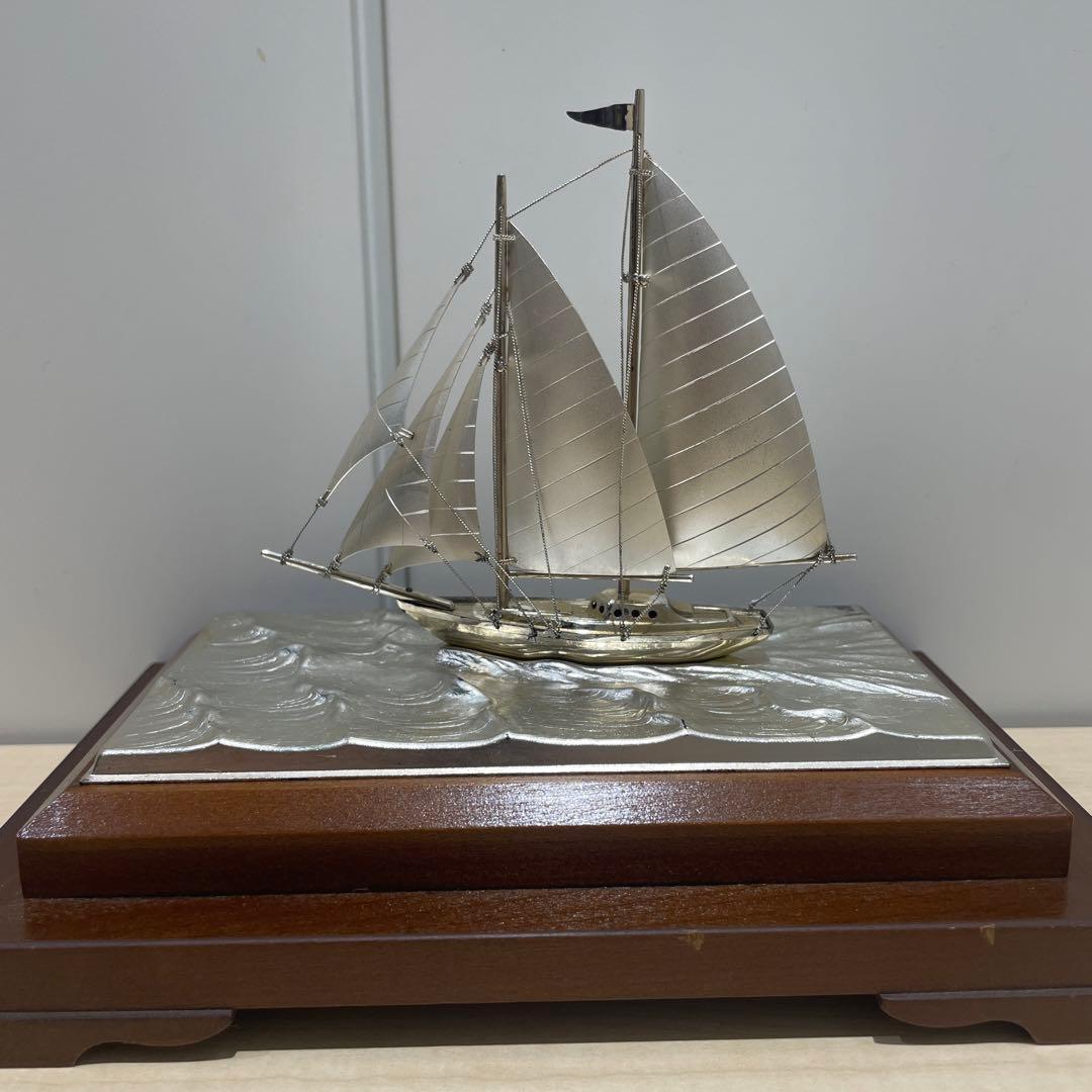 工芸品 SILVER YACHT 985 TAKEHIKO